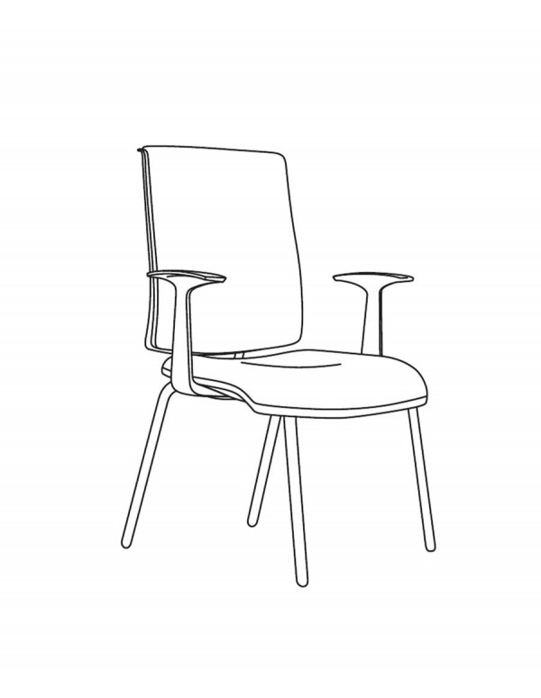 Zero 7 Waiting chair, by AresLine