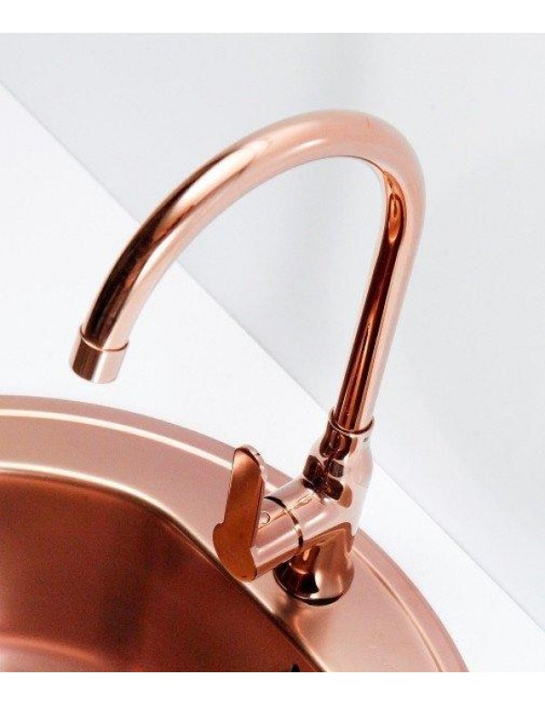 Alveus Slim Monarch visokotlačna kuhinjska armatura, copper