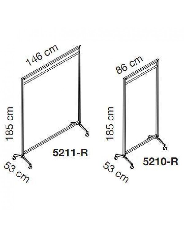 Archistand stojalo za oblačila - dimenzije