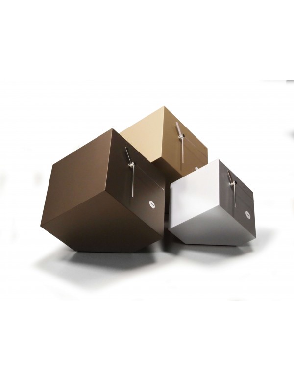 Tothora box Metal finish clock